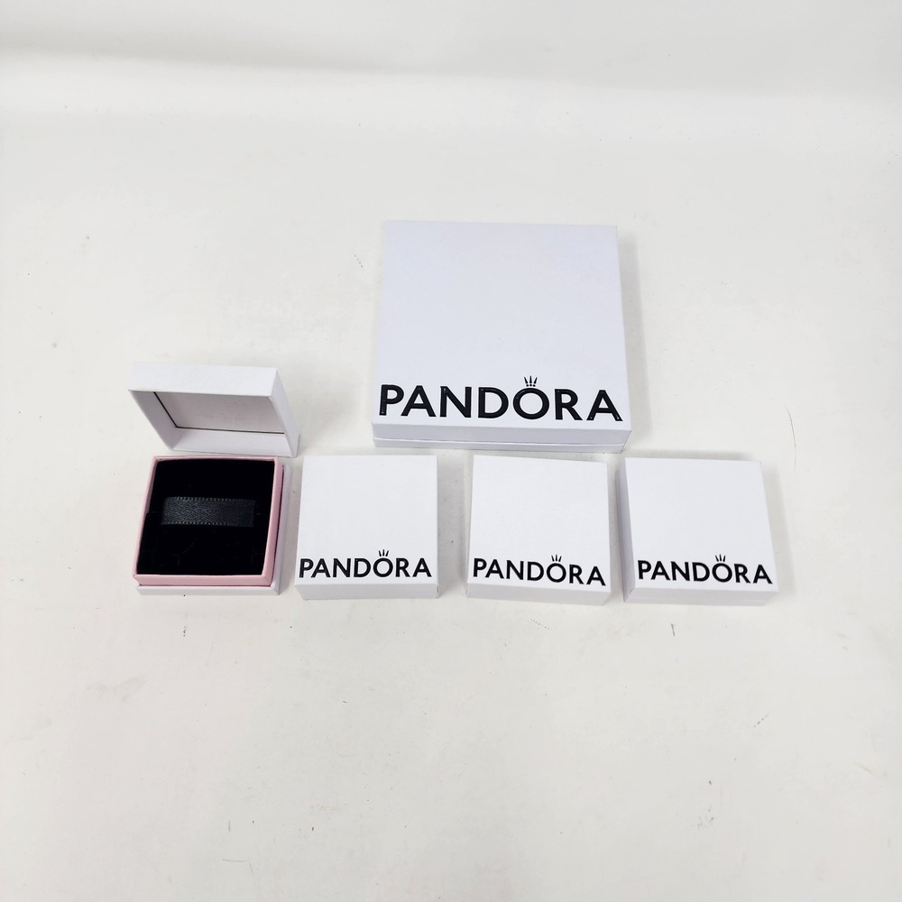 Pandora Jewelry Gift Boxes Lot of 5 Boxes Only